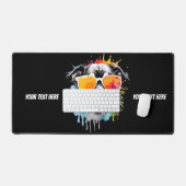 Schattigee Koele Hond met Zonnebril Bureaumat (Keyboard & Muis)