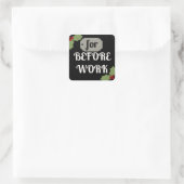 Schattigee Koffie Gift Stickers voor Coffee Lovers (Tas)