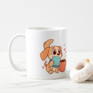 Schattigee koffie Mok voor Hondenliefhebbers"