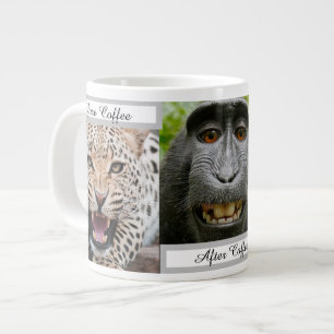 Schattigee koffiedieren grote koffiekop