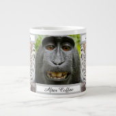 Schattigee koffiedieren grote koffiekop (Voorkant)