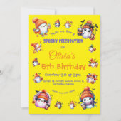 Schattigee Koffieliefhebber Ghost Nodig voor Kids  Kaart (Voorkant)