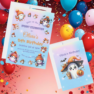 Schattigee Koffieliefhebber Ghost Nodig voor Kids  Kaart