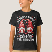 Schattigee koffieliefhebbers kabouters - Sorry Cof T-shirt (Voorkant)