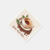 Schattigee koffiepartij Voeg bericht toe Servet (Hoek)