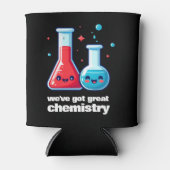 Schattigee kolf & tube We hebben geweldige chemie Blikjeskoeler (Voorkant)