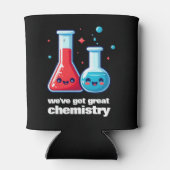 Schattigee kolf & tube We hebben geweldige chemie Blikjeskoeler (Achterkant)