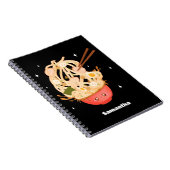 Schattigee kom van Ramen Notitieboek (Rechterzijde)