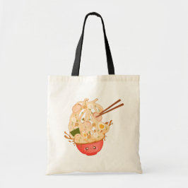 Schattigee kom van Ramen Tote Bag
