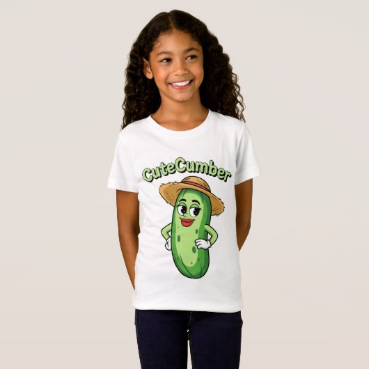 SCHATTIGEE KOMKOMMER T-SHIRT (Voorkant volledig)