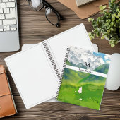 Schattigee konijn in Mountain Uitzicht Notitieboek