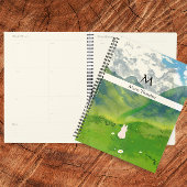 Schattigee konijn in Mountain Uitzicht Planner