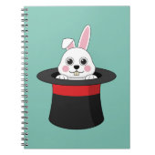 Schattigee konijn in Wizard Pet Notitieboek (Voorkant)