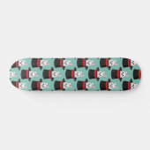 Schattigee konijn in Wizard Pet Pattern Persoonlijk Skateboard (Horizontaal)