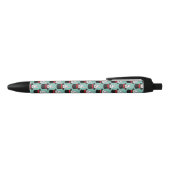 Schattigee konijn in Wizard Pet Pattern Zwarte Inkt Pen (Bovenkant)