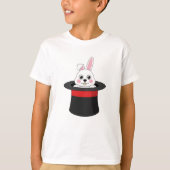 Schattigee konijn in Wizard Pet T-shirt (Voorkant)