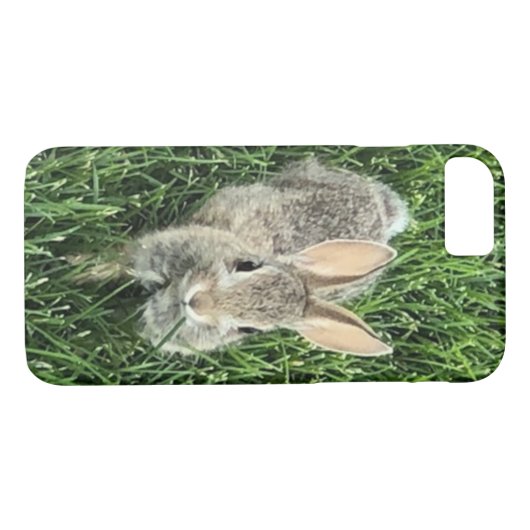 Schattigee konijn Natuur Case-Mate iPhone Case (Achterkant (Horizontaal))