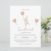 Schattigee konijn Onze kleine liefje draait er een (Staand voorkant)