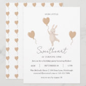 Schattigee konijn Onze kleine liefje draait er een (Voorkant / Achterkant)