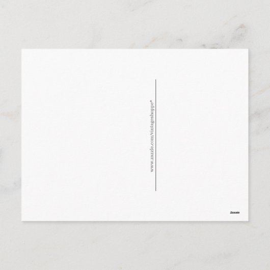 Schattigee  konijnen kerstscène feestdagenkaart (Achterkant)