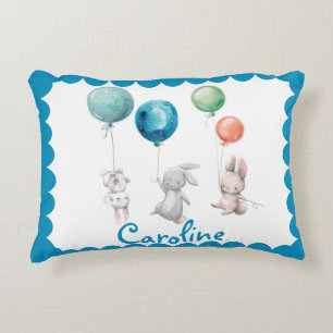 Schattigee konijnenballon lumbaal accent kussen