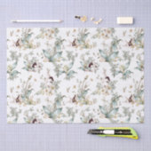 Schattigee  konijnenbloemen ontkoppeling tissuepapier (Craft)