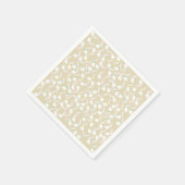 Schattigee konijnenpapieren servetten (Hoek)