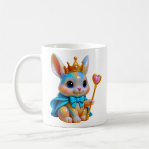 Schattigee konijnenprinses koffiemok