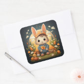 Schattigee konijntje sticker (Envelop)