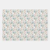 SCHATTIGEE KONIJNTJES PASEN INPAKPAPIER VEL (Voorkant 3)