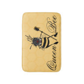 SCHATTIGEE KONINGIN BIJ MET HONINGRAAT GRAFISCHE B BADMAT (Voorkant Verticaal)