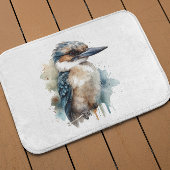 Schattigee Kookaburra op een Branch, custom Badmat
