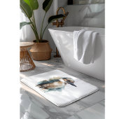 Schattigee Kookaburra op een Branch, custom Badmat