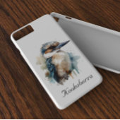 Schattigee Kookaburra op een Branch, custom Case-Mate iPhone Case