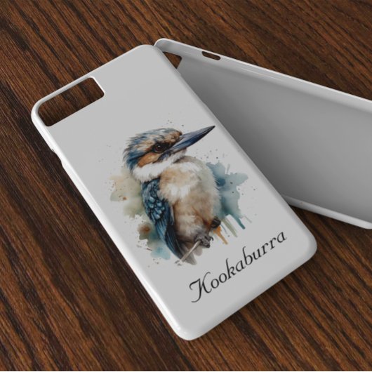 Schattigee Kookaburra op een Branch, custom Case-Mate iPhone Case