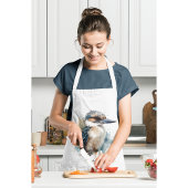 Schattigee Kookaburra op een Branch, custom Schort