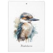 Schattigee Kookaburra op een Tak, op maat Klembord (Achterkant)