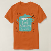 Schattigee kookpot t-shirt (Design voorkant)
