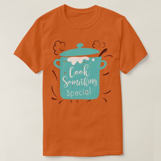Schattigee kookpot t-shirt (Design voorkant)