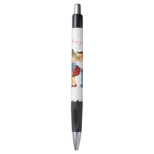 Schattigee koppelpen pen (Voorkant Verticaal)