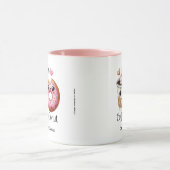 Schattigee koppels Gepersonaliseerd "Coffee to My  Mok (Midden)