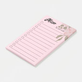 Schattigee koraal Waterverf om te doen lijst minim Post-it® Notes (Schuin)