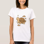 Schattigee koreaanse schildpad uit Sipjangsaeng ku T-shirt (Voorkant)