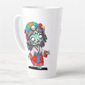 Schattigee koreaanse zombie latte mok (Linkerhoek)