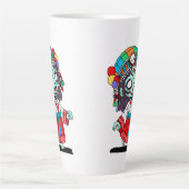 Schattigee koreaanse zombie latte mok (Voorkant)