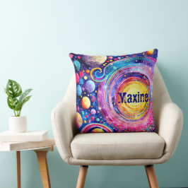 SCHATTIGEE KOSMISCHE KUNST KUSSEN