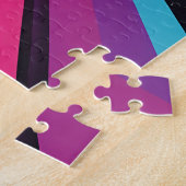 Schattigee Kosmische Muis Levendige Surrealistisch Legpuzzel (Zijkant)