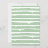 Schattigee Kostuum Kinder Halloween Party Uitnodig Kaart (Achterkant)