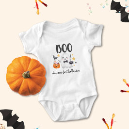 Schattigee Kostuum Spooky Ghost Pumpkin Halloween Romper