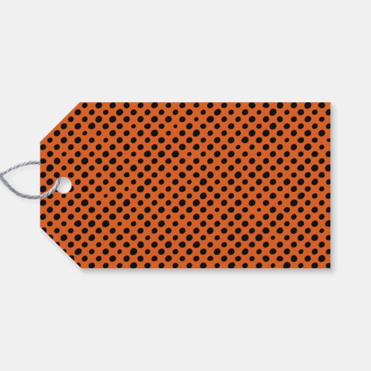 Schattigee kostuums moderne Halloween traktaties Cadeaulabel (Achterkant Horizontaal)